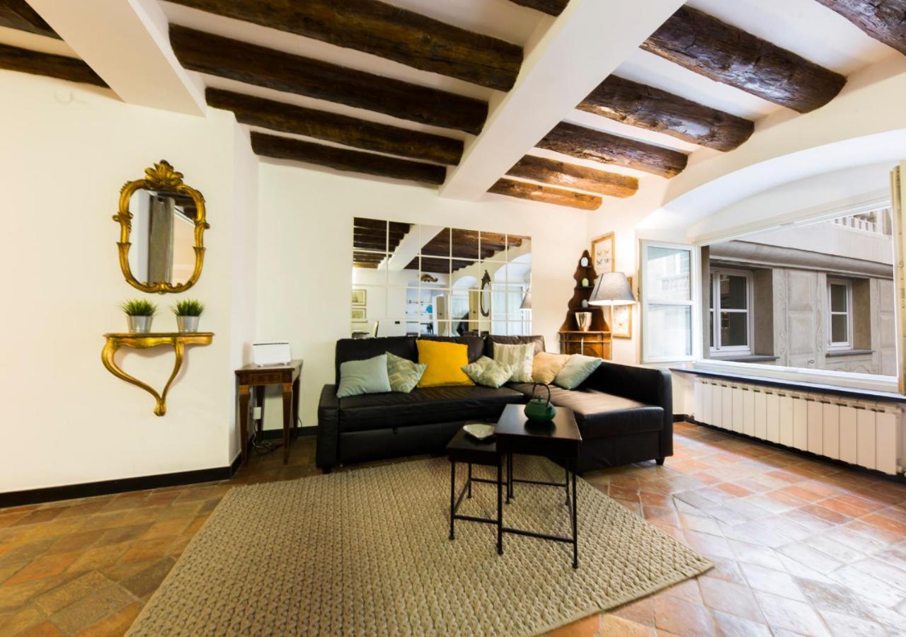 Апартаменты Elegante Loft In Centro Storico Acquario Генуя Экстерьер фото